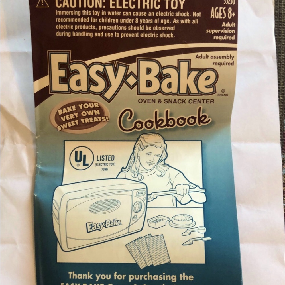 Vintage 2007 Easy Bake Oven Cookbook